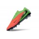 Botas Nike Phantom 6 Elite FG Hot Punch Negro Verde Strike