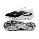 Botas y Zapatillas de Fútbol Nike Phantom 6 Elite FG Negro Blanco
