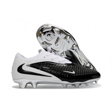 Botas y Zapatillas de Fútbol Nike Phantom 6 Elite FG Negro Blanco