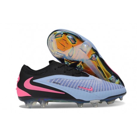 Botas y Zapatillas de Fútbol Nike Phantom 6 Elite FG Azul claro Rosa