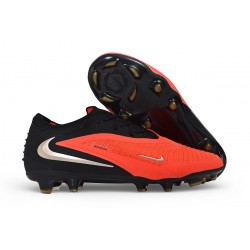Botas y Zapatillas de Fútbol Nike Phantom 6 Elite FG Brt Carmesí Desenfoque Negro