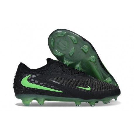 Botas y Zapatillas de Fútbol Nike Phantom 6 Elite FG Negro Verde Espejismo
