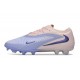 Botas y Zapatillas de Fútbol Nike Phantom 6 Elite FG Azul lavanda Rosa pálido 