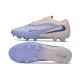 Botas y Zapatillas de Fútbol Nike Phantom 6 Elite FG Azul lavanda Rosa pálido 