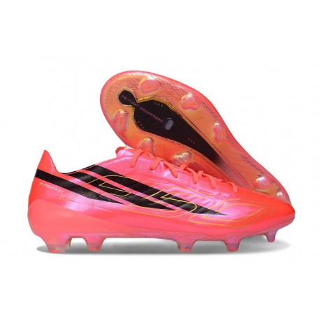 Zapatos de Fútbo adidas F50 Hyperfast Evo FG Solar Turbo Negro