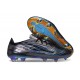 Zapatos de Fútbo adidas F50 Hyperfast Evo FG Negro Core Azul Lucid Ray