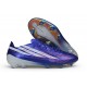Zapatos de Fútbo adidas F50 Hyperfast Evo FG Violeta Blanco