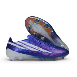 Zapatos de Fútbo adidas F50 Hyperfast Evo FG Violeta Blanco