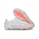 Zapatos de Fútbo adidas F50 Hyperfast Evo FG Blanco Rosa