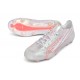 Zapatos de Fútbo adidas F50 Hyperfast Evo FG Blanco Rosa