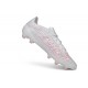 Zapatos de Fútbo adidas F50 Hyperfast Evo FG Blanco Rosa