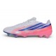 Zapatos de Fútbo adidas F50 Hyperfast Evo FG Ftwr Blanco Morado Solar Turbo