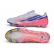 Zapatos de Fútbo adidas F50 Hyperfast Evo FG Ftwr Blanco Morado Solar Turbo