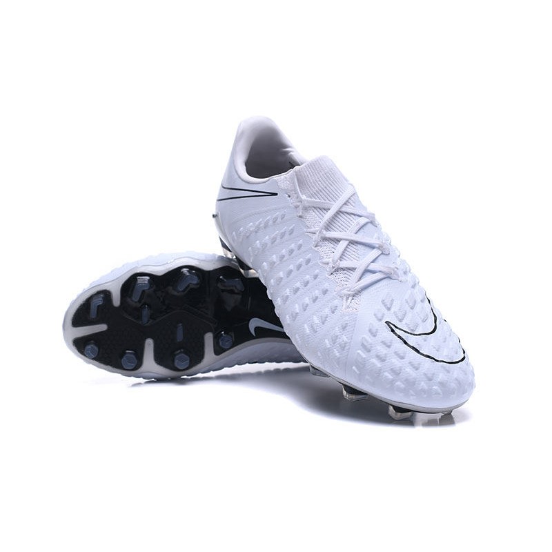 Botas de Fútbol Hypervenom Phantom III Elite AG-Pro Mundial Rusia 2018  Blanco