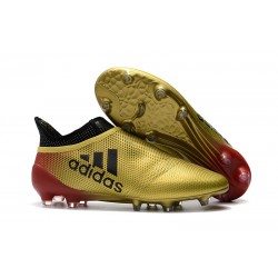 adidas X 17+ Purespeed FG Nuevo Zapatos de fútbol - Oro Negro
