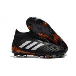 Bota de Fútbol para Hombre Adidas Predator 18+ FG - Negro Blanco