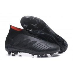 Bota de Fútbol para Hombre Adidas Predator 18+ FG - Negro