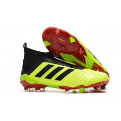 Bota de Fútbol para Hombre Adidas Predator 18+ FG - Amarillo Nero