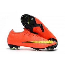 Nike Mercurial Vapor XII 360 Elite FG Bota - Naranja Amarillo