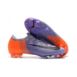 Nike Mercurial Vapor XII 360 Elite FG Bota - Violeta Naranja Negro
