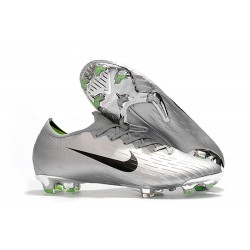 Nike Mercurial Vapor XII 360 Elite FG Bota - Plata Negro