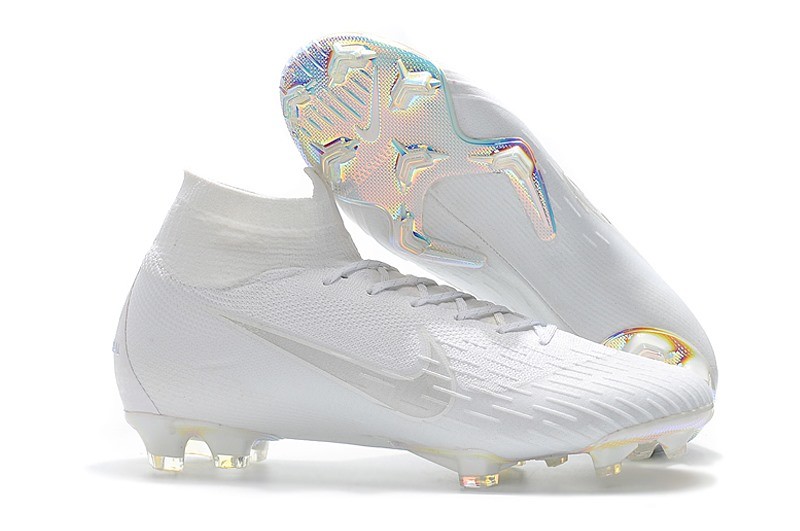 Botas de Fútbol Nike Mercurial Superfly VI 360 Elite FG - Blanco
