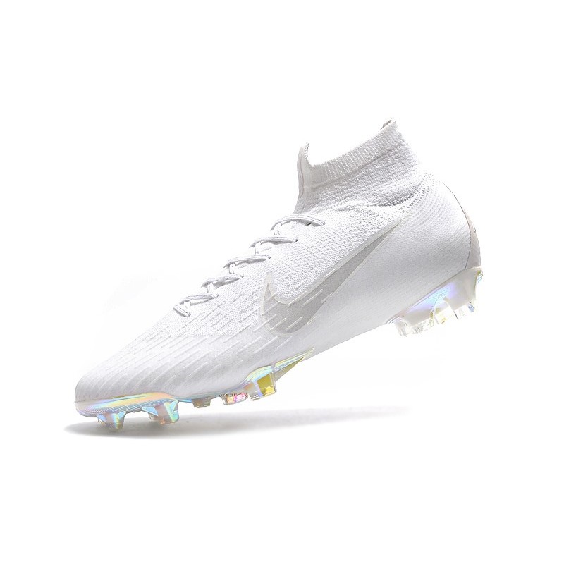 Botas de Fútbol Nike Mercurial Superfly VI 360 Elite FG - Blanco