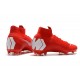 Nike Mercurial Superfly 6 Elite DF FG - Rojo Blanco