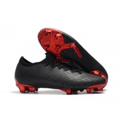 Nike Mercurial Vapor 12 Elite FG Tacos Jordan x PSG Negro Rojo