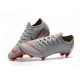 Nike Mercurial Vapor 12 Elite FG Tacos de Futbol - Gris Rojo