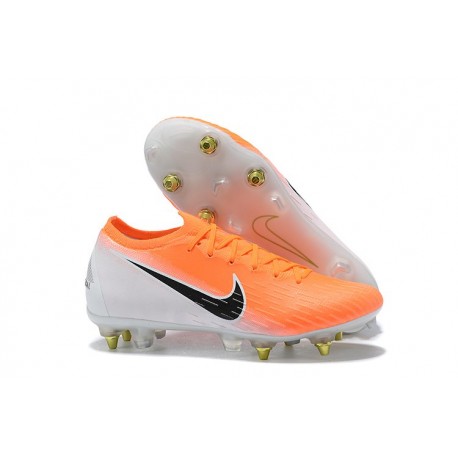 Nike Mercurial Vapor XII Elite SG-Pro AC Naranja Blanco