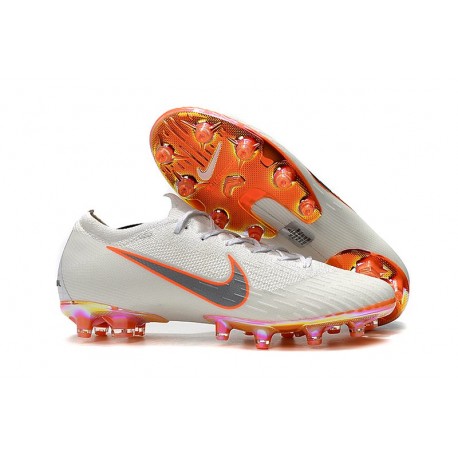 Nike Mercurial Vapor 360 Elite AG-PRO Botas de Fútbol Blanco Naranja