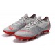 Nike Mercurial Vapor 360 Elite AG-PRO Botas de Fútbol Gris Rojo