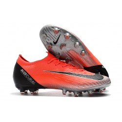 Nike Mercurial Vapor 360 Elite AG-PRO Botas de Fútbol Rojo Negro Plata