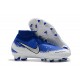 Zapatos de Fútbol Nike Phantom VSN Elite DF FG - Azul Blanco