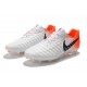 Nike Botas de fútbol Tiempo Legend VII Elite FG - Blanco Naranja