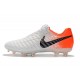 Nike Botas de fútbol Tiempo Legend VII Elite FG - Blanco Naranja