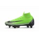 Cristiano Ronaldo Zapatillas Nike Mercurial Superfly 6 Elite SG-Pro Verde