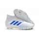 Botas de fútbol adidas PREDATOR Virtuso 19+ FG - Blanco Azul