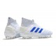 Botas de fútbol adidas PREDATOR Virtuso 19+ FG - Blanco Azul