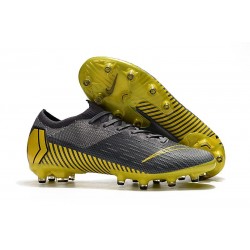 Nike Mercurial Vapor 360 Elite AG-PRO Botas de Fútbol Gris Amarillo