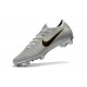 Nike Zapatos de Fútbol Mercurial Vapor XII Elite FG - Plata Negro