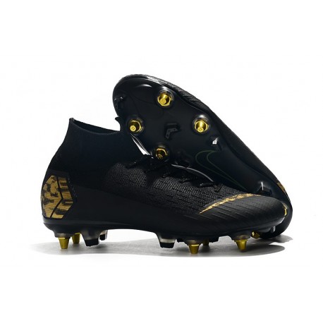 Zapatillas Nike Mercurial Superfly 6 Elite SG-Pro Negro Or