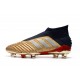 Botas de fútbol adidas PREDATOR 19+ FG - Oro Plata Rojo