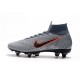 Zapatillas Nike Mercurial Superfly 6 Elite SG-Pro Gris Negro