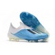 Botas de Fútbol adidas X 18+ FG - Azul Blanco Negro