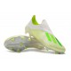 Botas de Fútbol adidas X 18+ FG - Blanco Verde