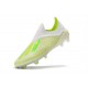 Botas de Fútbol adidas X 18+ FG - Blanco Verde