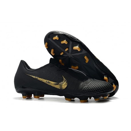 Zapatillas de Fútbol Nike Phantom Venom Elite FG Negro Oro