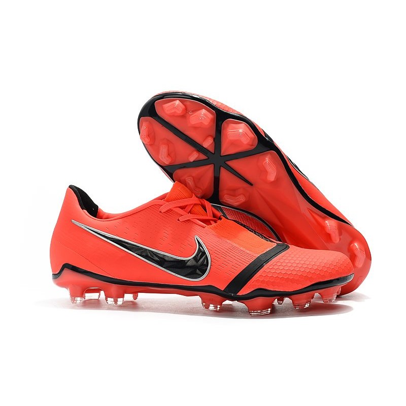 Zapatillas de Fútbol Nike Phantom Venom Elite FG Crimson Negro